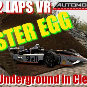 JUST 2 LAPS - Automobilista 2 - Going Underground in Cleveland -  EASTER EGG !!!   HP Reverb G2 VR