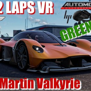 JUST 2 LAPS VR - Automobilista 2 - Aston Martin Valkyrie - Green Hell - Car made by PC Modding Team