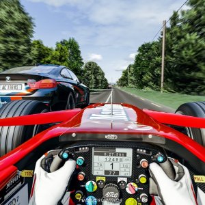 Formula 1 Car On Tight Roads Of Wicklow Mountains | Assetto Corsa Free Roam