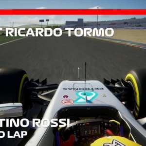 Mercedes W08 EQ Power+ | Circuit Ricardo Tormo | Valentino Rossi Onboard