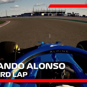 F1 2021 Alpine A521 | Ooredoo Qatar Grand Prix | Fernando Alonso Onboard