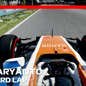 Manor MRT05 | Sentul International Circuit | Rio Haryanto Onboard