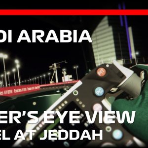 DRIVER'S EYE | stc Saudi Arabian Grand Prix | Sebastian Vettel Helmet Cam