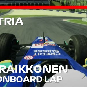 #KiitosKimi | F1 2001 | Sauber-Petronas C20 | A1 Ring | Kimi Raikkonen Onboard