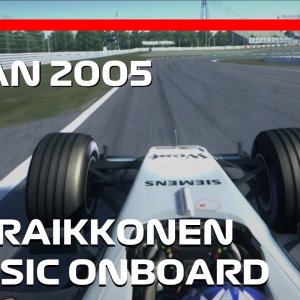 F1 2005 | McLaren-Mercedes MP4-20 | Fuji Television Japanese Grand Prix | Kimi Raikkonen Onboard