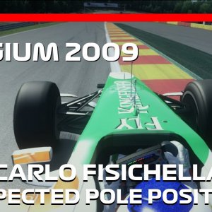 FISICHELLA'S SPA MASTERCLASS | Force India VJM02 | 2009 Belgian GP | Giancarlo Fisichella Onboard