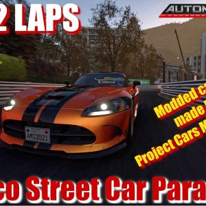 JUST 2 LAPS - Automobilista 2 - Streetcar Parade Monaco - Modded cars by Project Cars Modding Team