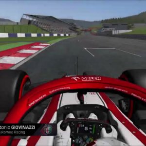 F1 2021 CHT rFactor - Antonio Giovinazzi Onboard Spielberg