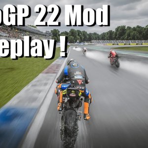 MotoGp 22 Mod V1.0 Work In Progress Gameplay + Custom Graphics 4k