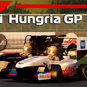MINI F1 2021 | #11 GP da HUNGRIA | QUASE FIQUEI FORA DOS PONTOS !!! | Assetto Corsa