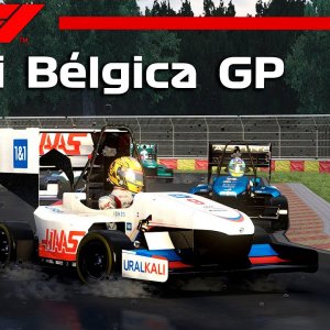MINI F1 2021 | #12 GP da BÉLGICA | CORRIDINHA BOA MAS COM ERROS | Assetto Corsa