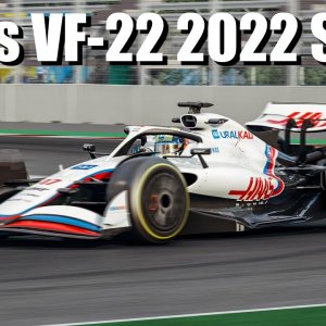 Haas VF-22 Livery | Formula Hybrid X Evo