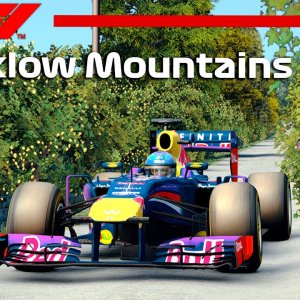 NA ESTRADA COM UM F1 - WICKLOW MOUNTAINS | Red Bull Racing RB9  | Assetto Corsa