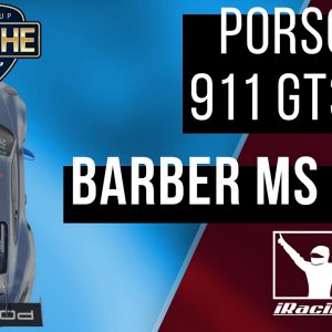 iRacing: Barber Motorsports Park - Porsche 911 GT3 Cup [992] - Fixed - Let´s play - Deutsch - MOR
