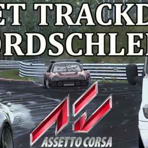 ASSETTO CORSA looks REAL in 4K - WET TRACKDAY Nordschleife - Ford RS200 EVO Cuts thru the Traffic