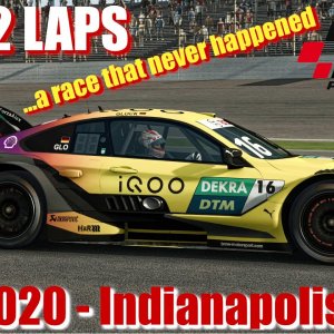 JUST 2 LAPS - RaceRoom - DTM 2020 - A Race that never happend... - Timo Glock at Indianapolis