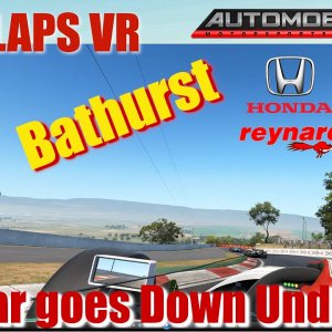 Indycar goes Down Under - Part 1 - Bathurst - JUST 2 LAPS VR