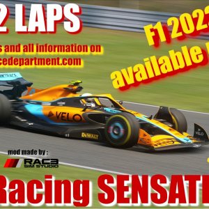 Formula1 2022 arrived in Sim Racing - First look in stunning 4K/HQ - Assetto Corsa - JUST 2 LAPS