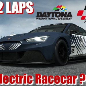 Cupra Leon E-Racer at Daytona - Best electric car to race with ? - RaceRoom - JUST 2 LAPS