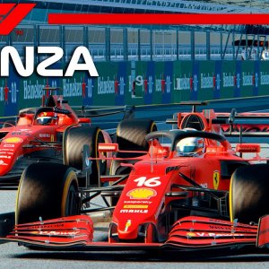 SF21 vs F1-75 | Monza Circuit | Assetto Corsa