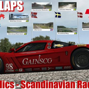 The Nordics - All Scandinavian Tracks from RaceRoom - 4K / Ultra Quality - JUST 2 LAPS