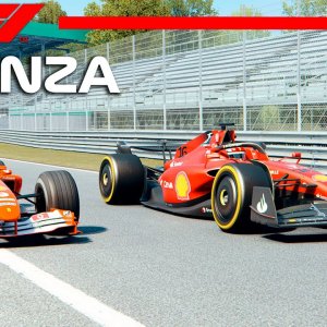 F2004 vs F1-75 | Monza Circuit | Assetto Corsa