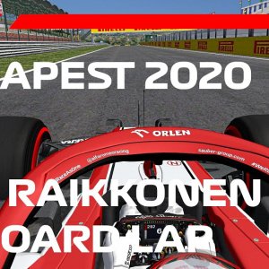 rFactor F1 2020 A&M - Kimi Raikkonen Onboard Budapest