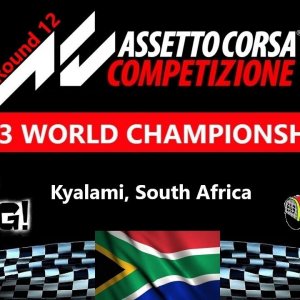 ACC - GT3 World Championship - Round 12 (night race)