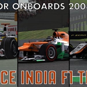 Force India F1 Team | rFactor Evolution | 2008-2018 OnBoards