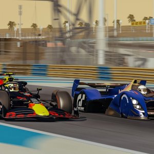 How Many F1 2022 Cars Can I Overtake IN 1 Lap At Bahrain ! 2000Hp Red Bull Prototype