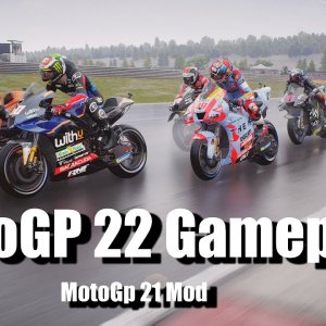 MotoGP 22 Gameplay With Ultra Graphics Mod (MotoGP 21 Mod) 4k