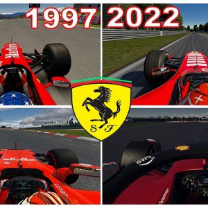 ALL Ferrari F1 Onboards 1997 - 2022 - Assetto Corsa