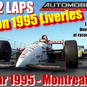 Indycar Season 1995 Liveries available now on racedepartment.com for Automobilista 2 - JUST 2 LAPS