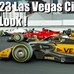 First Look Of Las Vegas 2023 Formula 1 Grand Prix ! Early Stage | Assetto Corsa