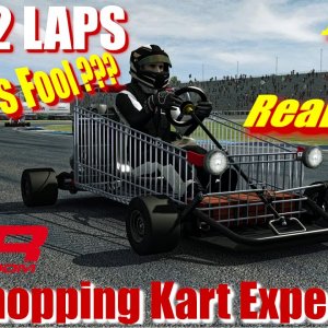 Raceroom April's Fool - Shopping Kart - Quíck Race - 4K Ultra Quality  -JUST 2 LAPS