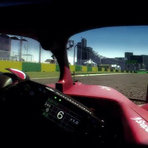 F1 2022 Albert Park Circuit NEW Layout! Leclerc Helmet Cam - Assetto Corsa