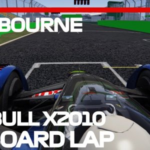 Red bull X2010 Onboard Melbourne New Layout - Assetto Corsa
