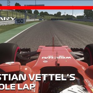 Sebastian Vettel's Pole Lap | 2017 Formula 1 Pirelli Hungary Grand Prix 2017