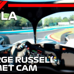 F1 2022 Imola GP | George Russell Helmet Cam | Assetto Corsa