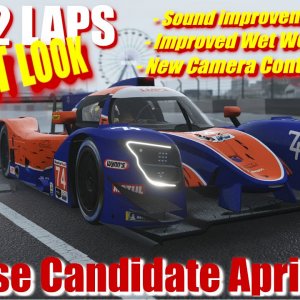 rFactor2 UPDATE - Release Candidate April 2022 out now ! First look 4k Ultra Quality - JUST 2 LAPS