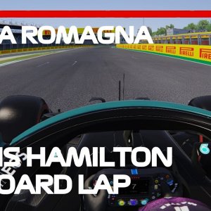 F1 2021 Emilia Romagna Grand Prix - Lewis Hamilton Onboard Lap - Assetto Corsa