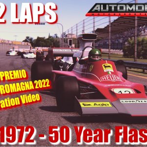 Automobilista 2 - Imola 50 Year Flashback Formula 1 - Retro Style 4k Ultra Quality - JUST 2 LAPS