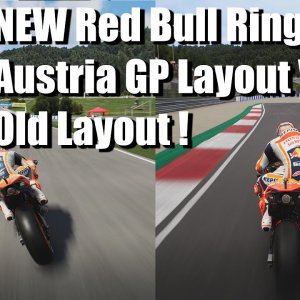NEW 2022 Red Bull Ring Spielberg [ Austria GP ] Vs Old Layout ! MotoGP 22 4K