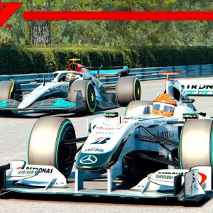 F1 2022 (W13) vs F1 2010 (W01) - Mercedes AMG F1 | Imola GP 1972 | Assetto Corsa