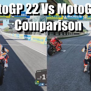MotoGP 22 Vs MotoGP 21 Comparison [ PC 4k Ultra Graphics ]