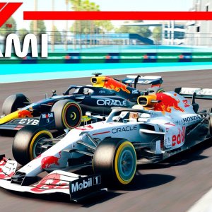F1 2022 (RB18) vs F1 2021 (RB16B) - Red Bull Racing | Miami GP | Assetto Corsa