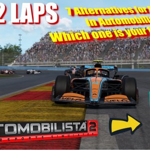 Automobilista 2 - Formula 1 Miami Grand Prix 2022 - NOT !!! - 7 Alternatives to drive - JUST 2 LAPS