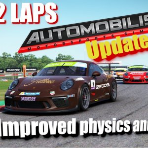 Automobilista 2 - Update v1.3.6.1 - Improved physics and more - Donington Park - JUST 2 LAPS