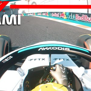 F1 2022 Miami Grand Prix | Lewis Hamilton Onboard Lap - Mercedes AMGF1 W13 | Assetto Corsa