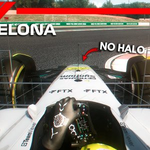 F1 2022 Spain GP | Lewis Hamilton Onboard Lap - Mercedes AMGF1 W13 WITHOUT HALO  | Assetto Corsa